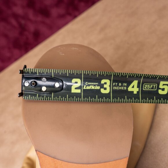 Vince Women Fabien Banana Leather Slip-on Fashion Round Tall Boots sz 6 - Picture 6 of 9